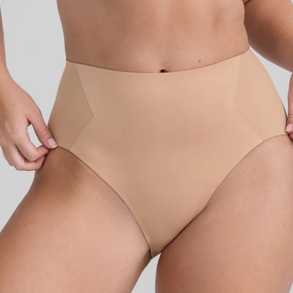 Honeylove Women's Light Shaping Crossover Brief ZG3 Sand Size M Medium